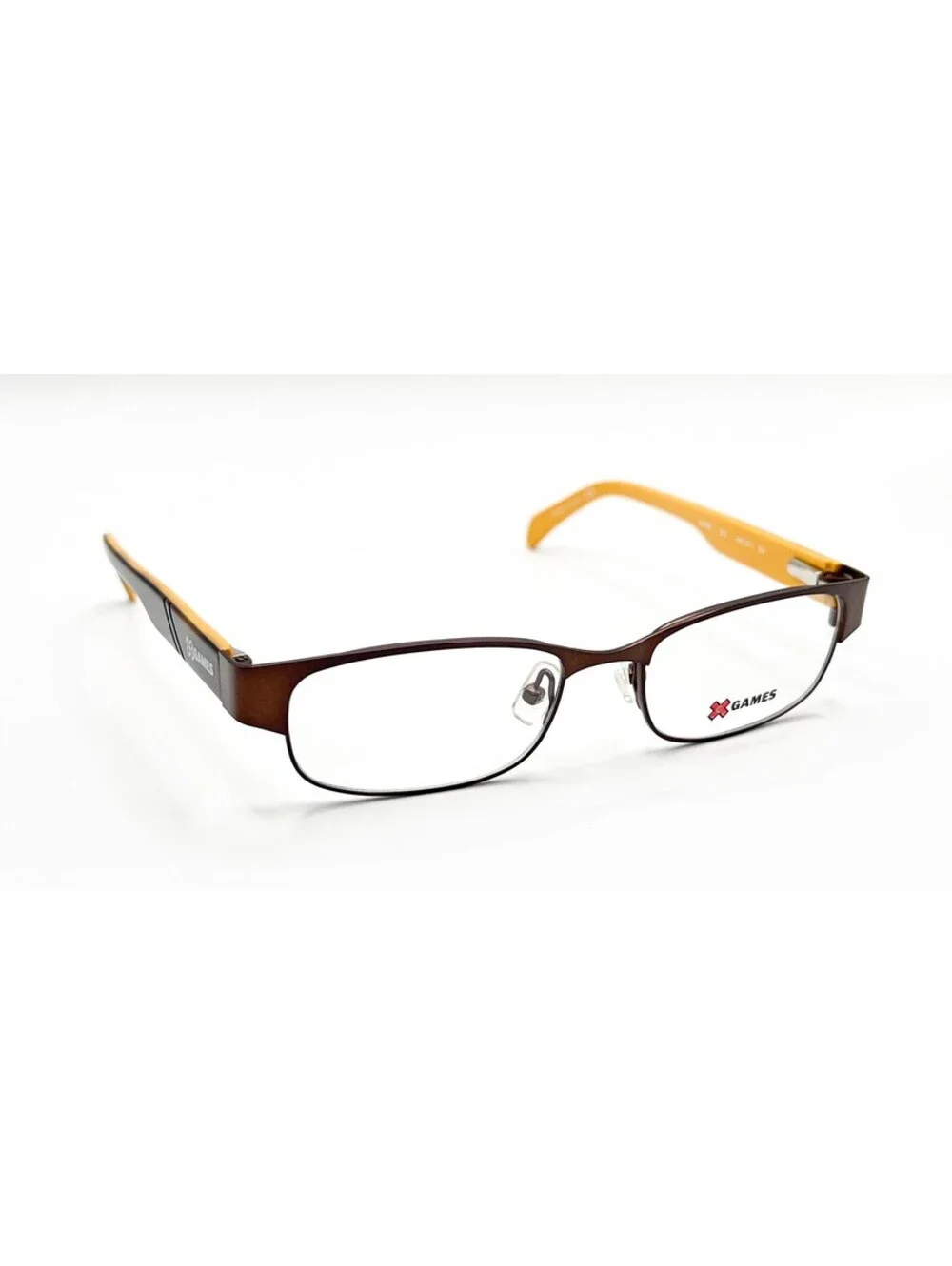 X Games Biker 210 Satin Brown Authentic Eyeglasses 49-16-135